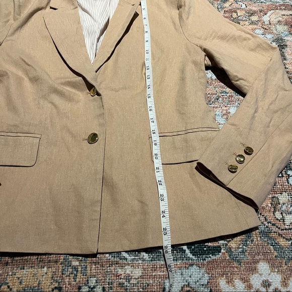 ⭐️Harve Benard beige linen blazer - Picture 8 of 11